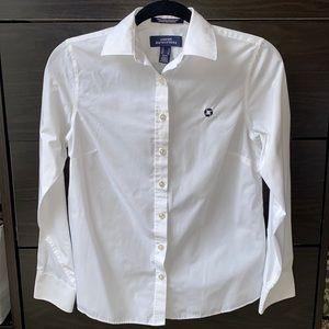 Chase Bank button up